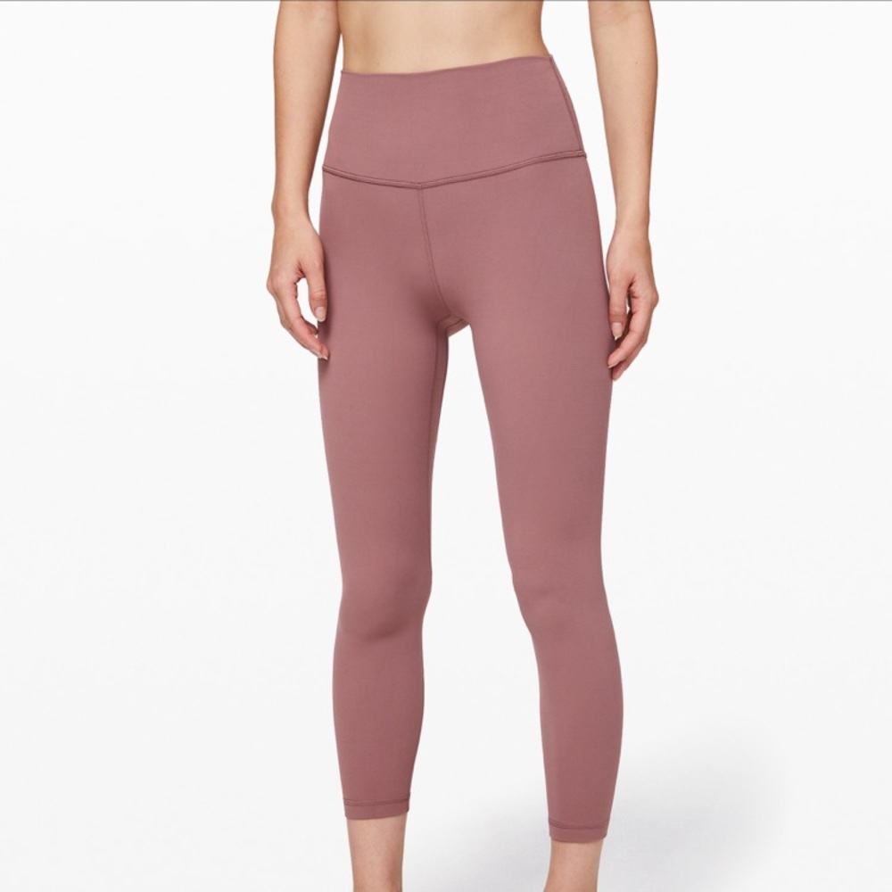 lululemon athletica High-Rise 7/8 Leggings in Dusty Rose